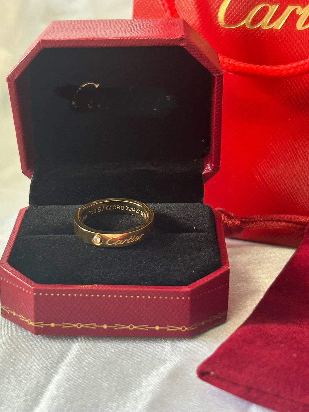 Cerise Gold Gemstone Ring