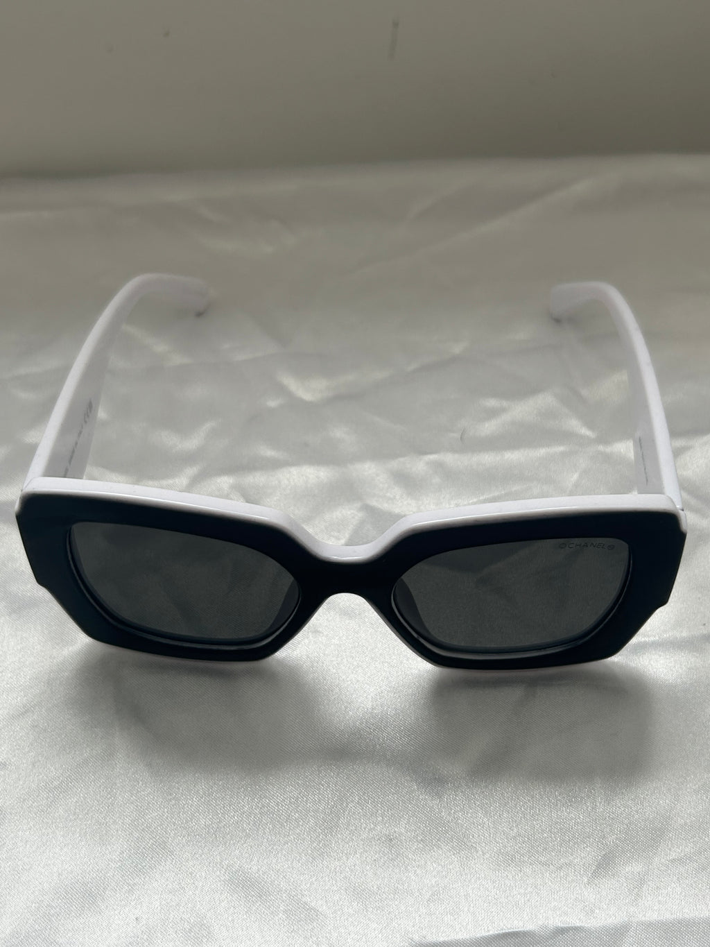 CC Black With White Trim Sunglasses