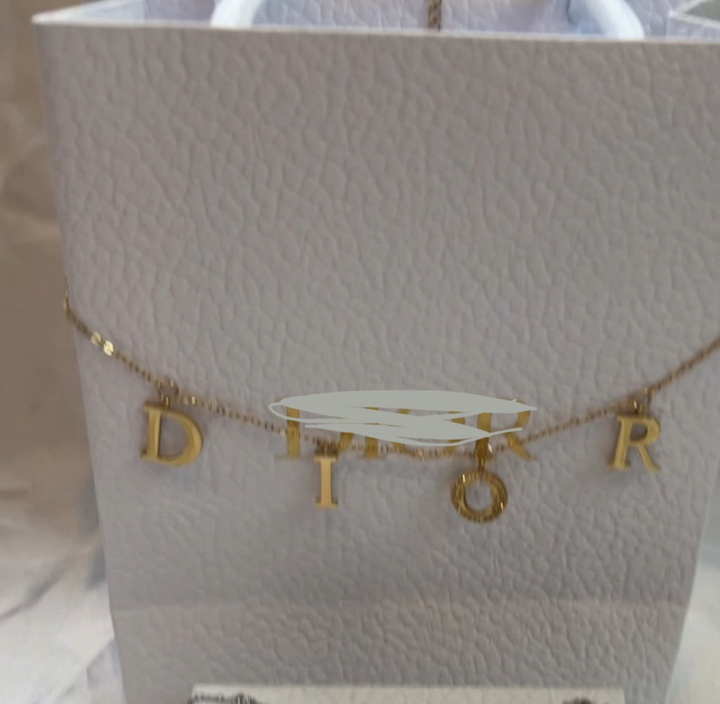 Dahlia Gold Gemstone Necklace
