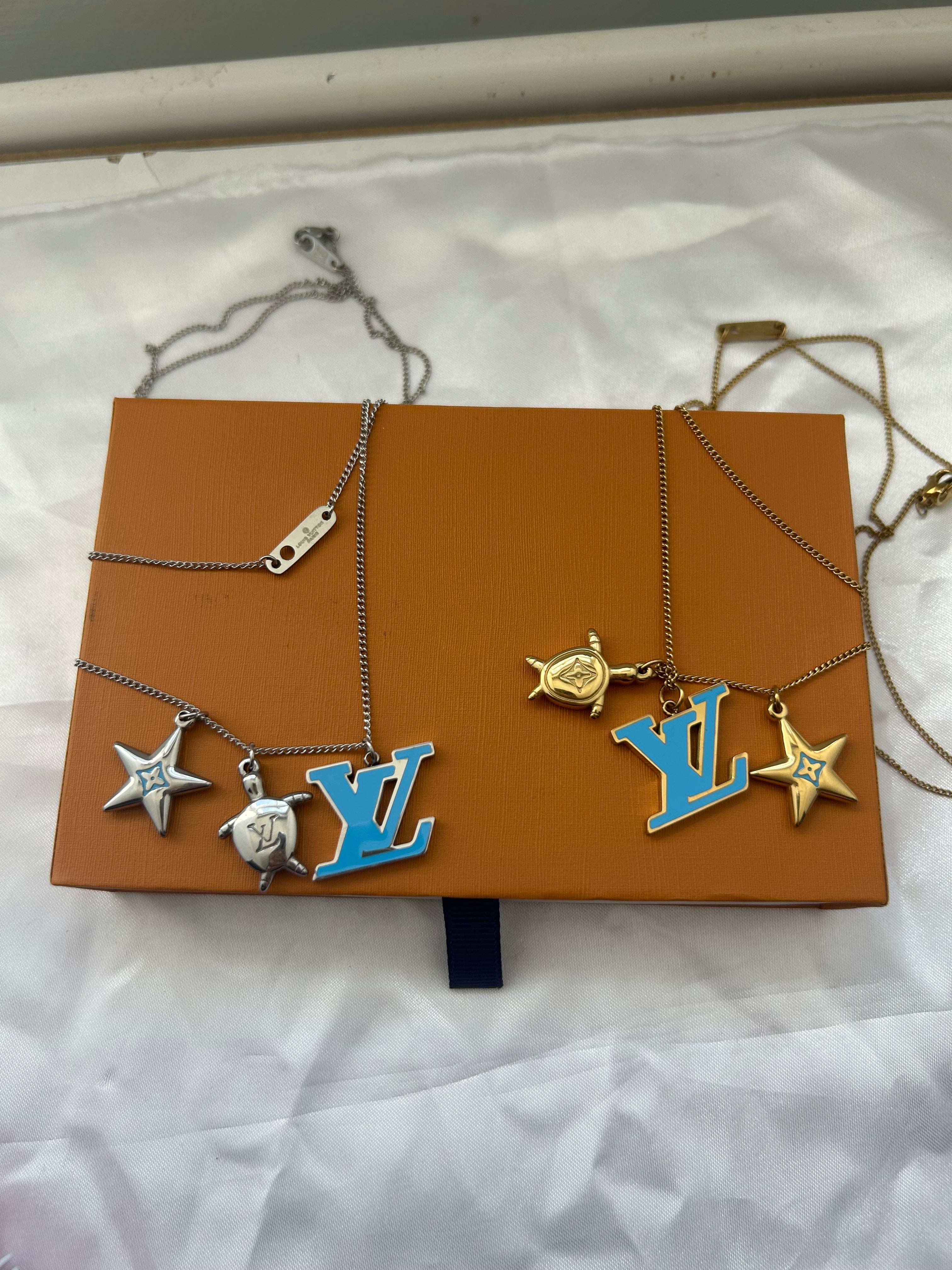 Luella Blue Turtle Necklace