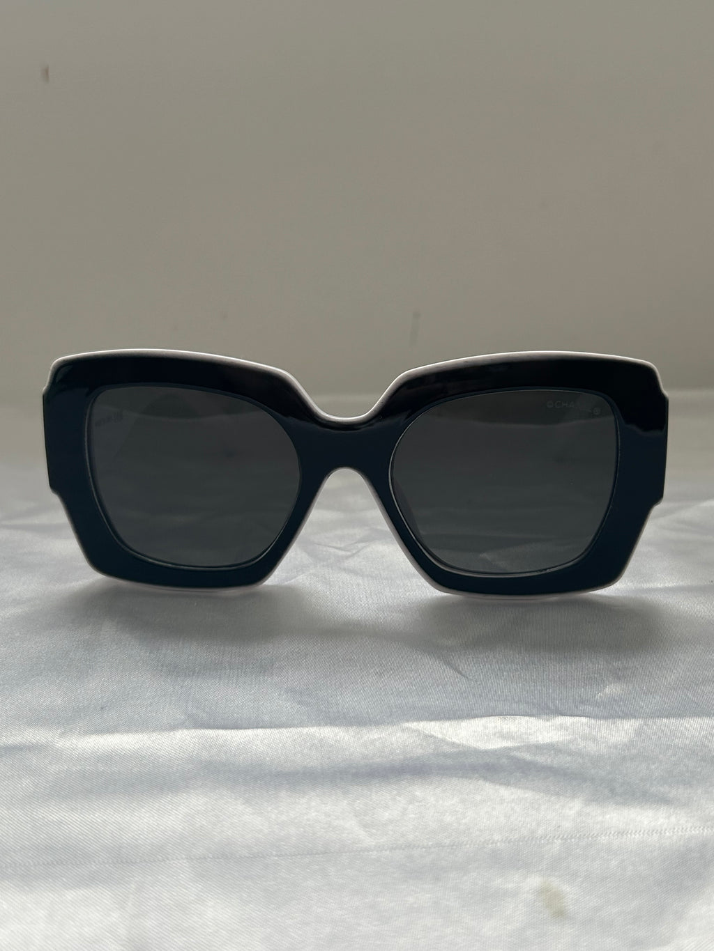 CC Black With White Trim Sunglasses