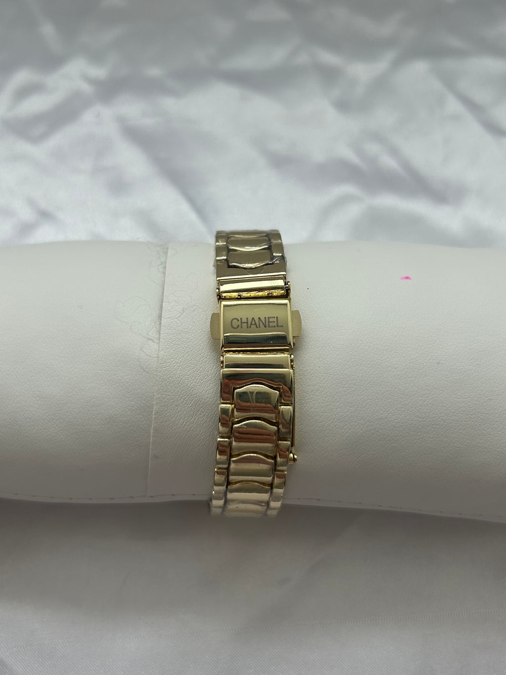 Gold CC Black Face Watch