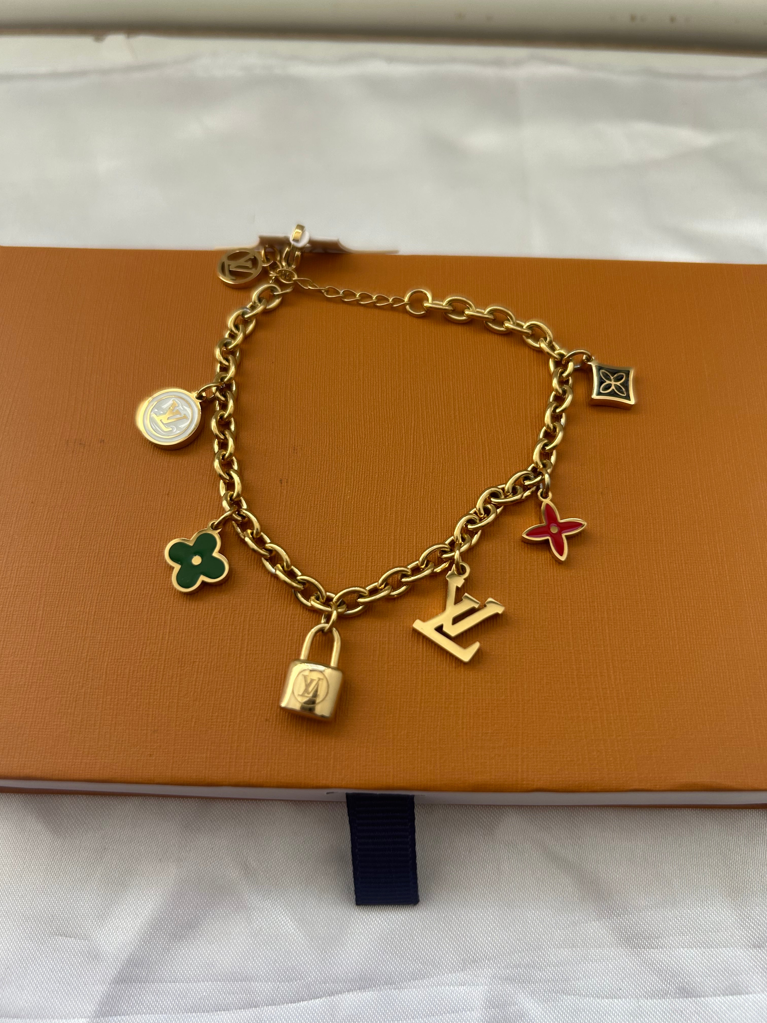 Luella Gold Charm Bracelet
