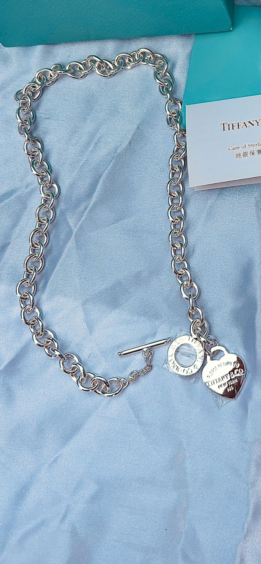 Tiff New York Toggle Necklace