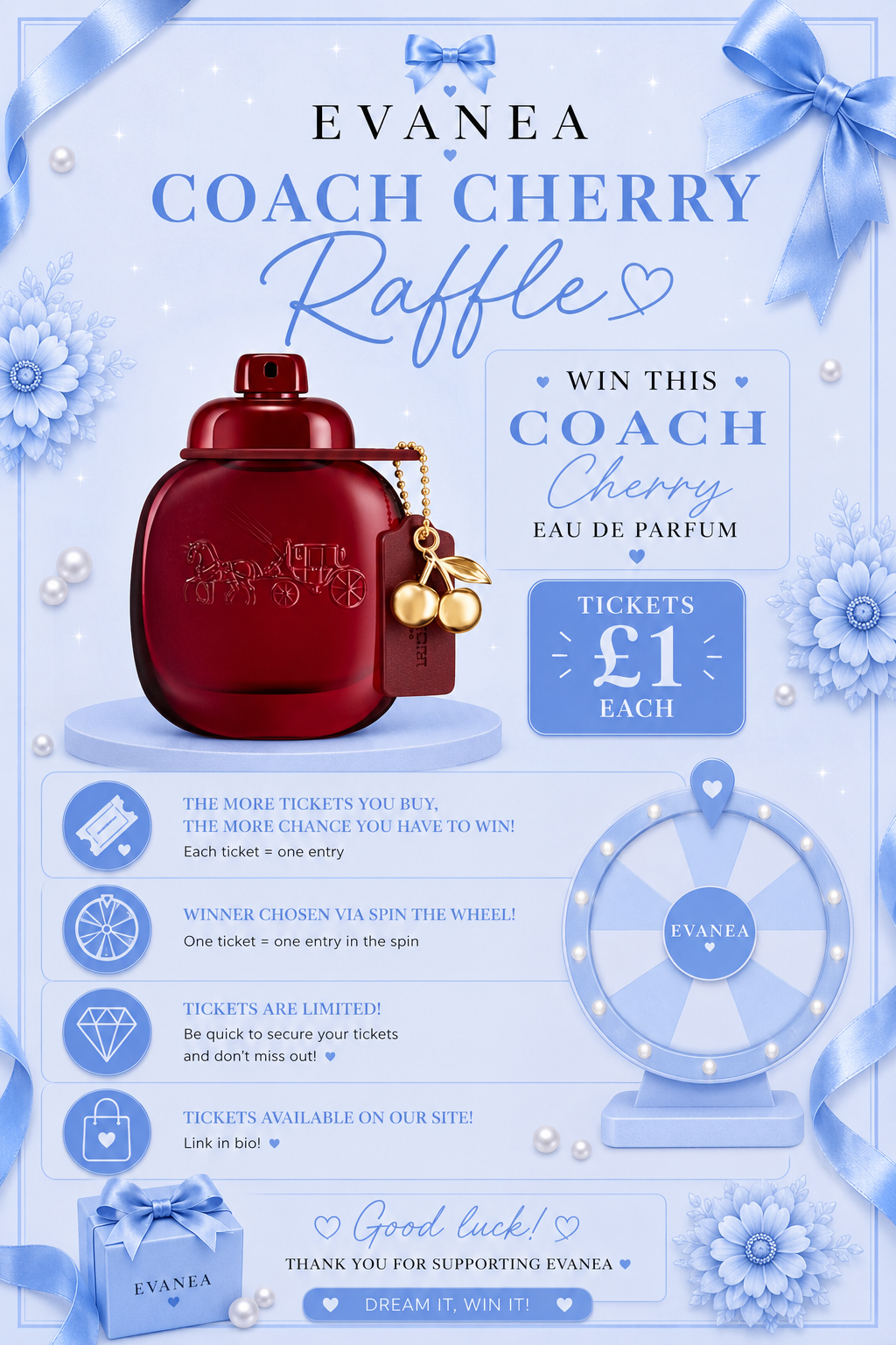 Evanea Raffle Tickets!